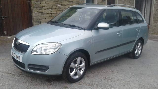 Skoda Fabia 1.4 TDI PD 80 2 5dr Estate Diesel Green