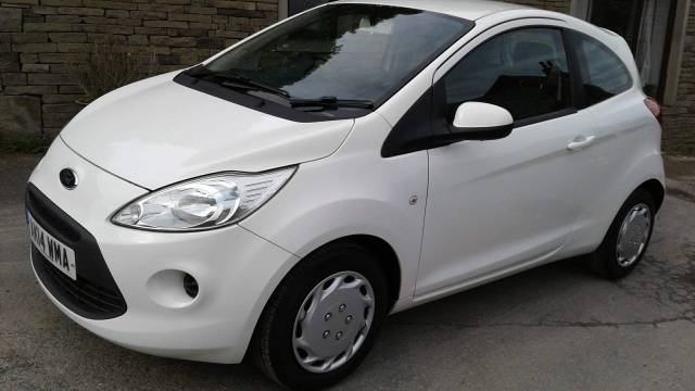 Ford Ka 1.2 Edge 3dr [Start Stop] Hatchback Petrol White